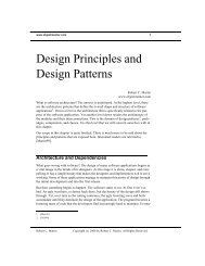 Design Principles and Design Patterns - Object Mentor