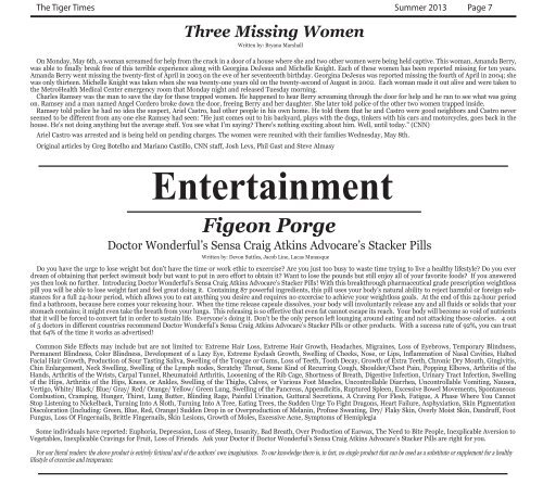Newsletter - Pigeon Forge High School