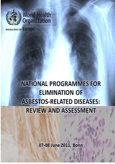 National programmes for elimination of asbestos - World Health ...