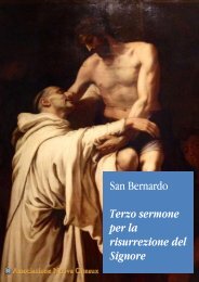 San Bernardo Terzo sermone per la risurrezione del Signore