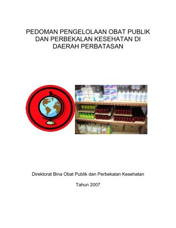 pedoman pengelolaan obat publik dan perbekalan kesehatan di