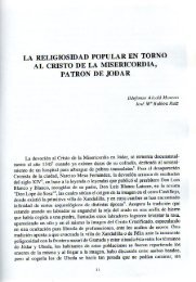 la religiosidad popular en torno al cristo de la misericordia, patron ...