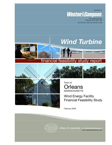 Wind Energy Feasibility Study - Town Of Orleans