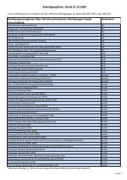 Beteiligungsliste - Der Beteiligungsbericht - Hamburg