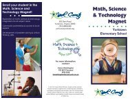 YES Magnet Program Brochure - York County Schools