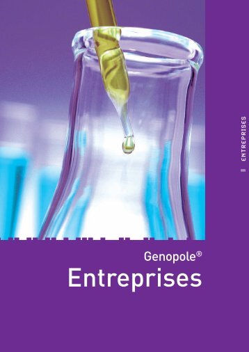 Annuaire Genopole 2010 - Les entreprises