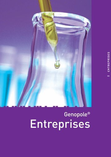 Annuaire Genopole 2010 - Les entreprises