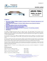 L-Band Indoor Transceiver - Advantech