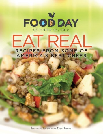 Image result for FOOD DAY EAT REAL RECIPES FROM SOME OF AMERICA'S BEST CHEFS