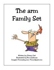 arm FAMILY Set - Word Way