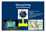 Geocaching - GPS-Reutlingen