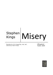 Misery undervisningsmateriell(868 KB) - HÃ¥logaland Teater