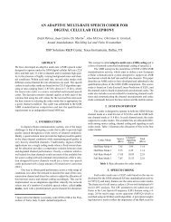 An Adaptive Multi-Rate Speech Coder For Digital Cellular Telephony