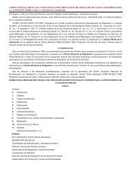 NOM-190-SSA1-1999, prestaciÃ³n de servicios de salud. Criterios ...