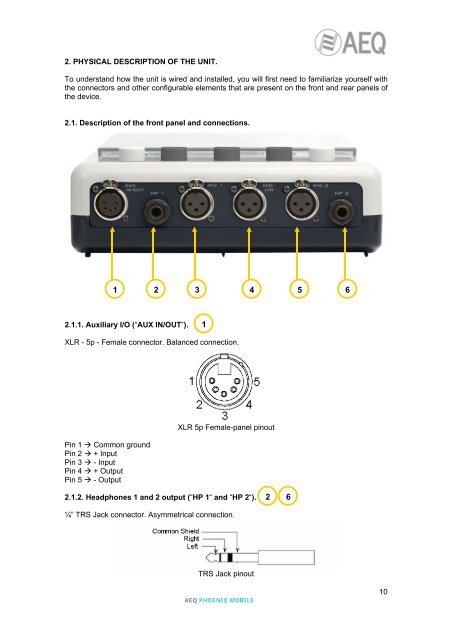 Manual - AEQ International