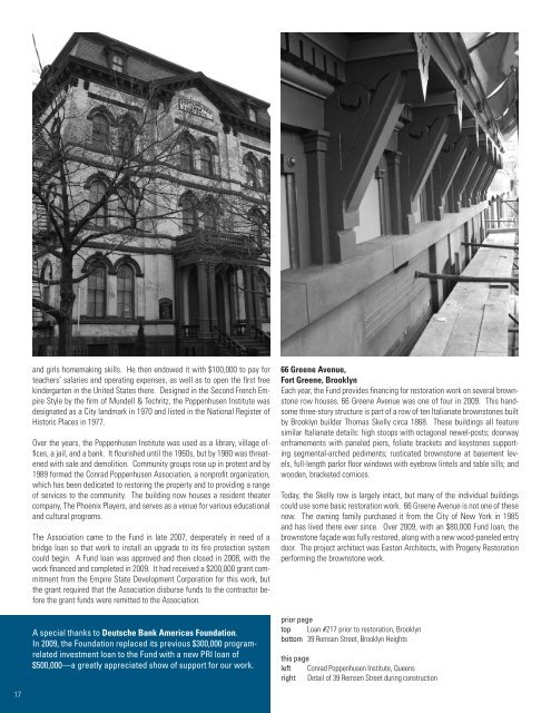 Download Annual Report - The New York Landmarks Conservancy