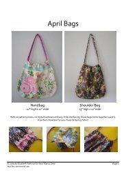 April Bags - Sew Mama Sew