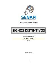 SIGNOS DISTINTIVOS - Servicio Nacional de Propiedad Intelectual