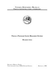 univerzita komenskÃ©ho v bratislave fakulta matematiky , fyziky a ...