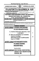 Issue 1 - Somaliland Law