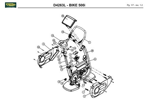 D4263L - BIKE 500i - Technogym