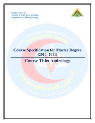 Theriogenology-FVM-BU-Master-Subsidory 2-Andrology-Course