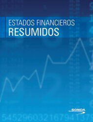 Estados Financieros Resumidos - Sonda