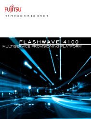 Flashwave® 4100 Brochure - JM Fiber Optics, Inc.