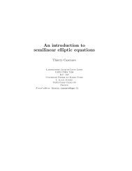 An introduction to semilinear elliptic equations - BCAM