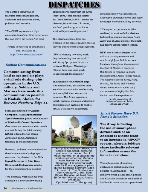 Emergency Communications C-COM, Hughes Boeing — GPS II-F ...