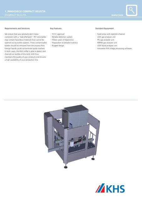 1_innocheck compact selecta compact selecta - KHS Publishing Tool