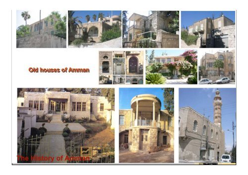 Amman Cultural Heritage Plan - Qualicities