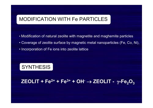 Effect of precipitation conditions on the magnetic and sorption ...