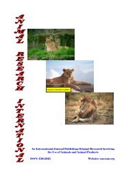 ARI Volume 4 Number 2.pdf - Zoo-unn.org
