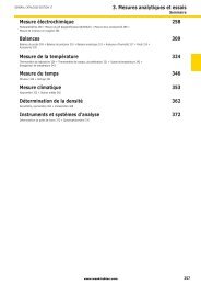 3. Mesures analytiques et essais - Wenk Lab Tec