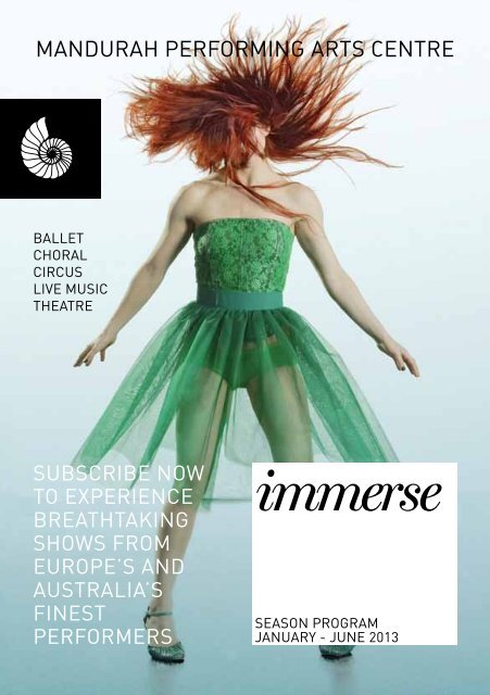 Immerse Subscription Program Jan-June 2013