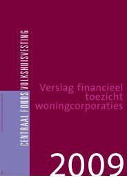 Verslag financieel toezicht woningcorporaties 2009