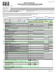 Application Form (AB 29) - ABSA