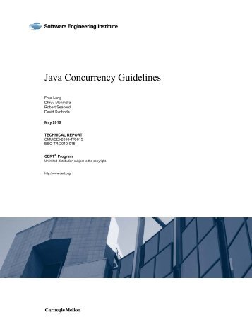 Java Concurrency Guidelines - Cert