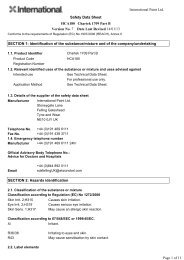 International Paint Ltd. Safety Data Sheet HCA180 Chartek 1709 ...