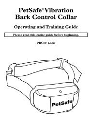 PetSafeÂ® Vibration Bark Control Collar