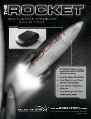 Download The Rocket Brochure (PDF) - GoldStar GPS