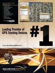 Download the Goldstar Brochure [PDF File] - GoldStar GPS