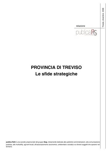 Analisi dei risultati Peso: 476KB - Piano Strategico della Provincia di ...