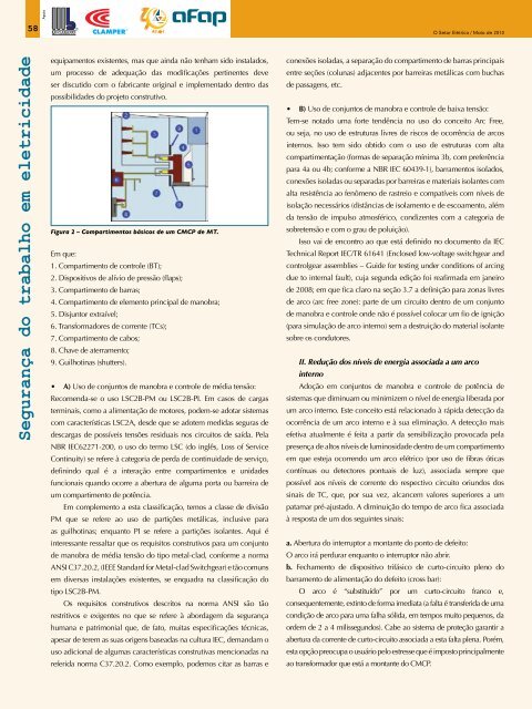 Segurança do trabalho em eletricidade - Revista O Setor Elétrico