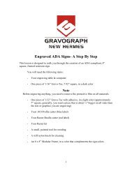 gravostyle 7 rotary tutorial