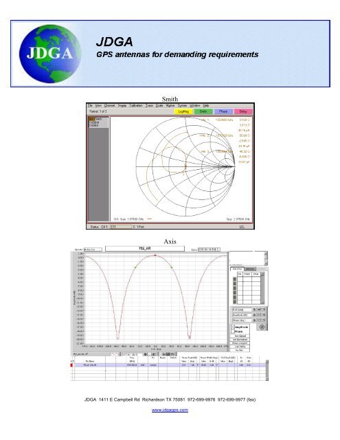 JDGA QVSMA-20 Active SMT GPS Antenna 24dB