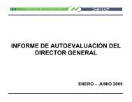 Informe Ejecutivo Enero-Junio 2005 - Hospital General de México