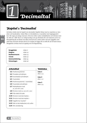 Decimaltal - Sanoma Utbildning