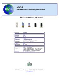 JDGA Quad V Passive GPS Antenna -5.0dB - JDGA GPS Antennas
